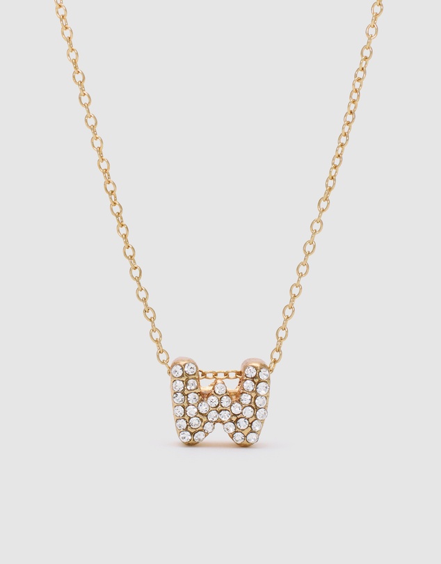 Seed Heritage - Initial Jewel Bubble Necklace