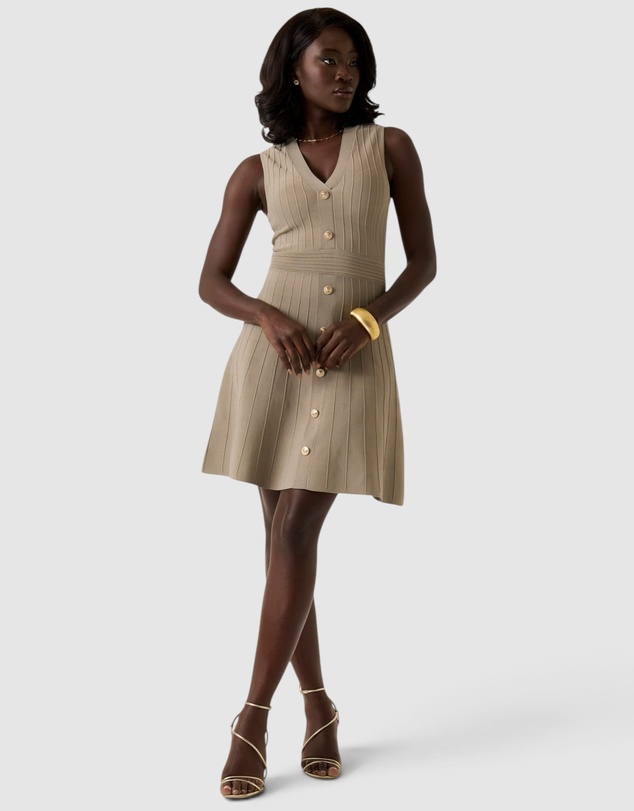 GUESS - Short Sleeve Amber Sweater Dress
