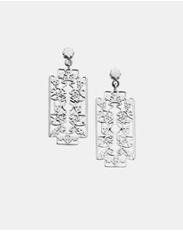 Karen Walker - Razor Earrings