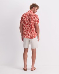 Sportscraft - Milo Short Sleeve Print Shirt