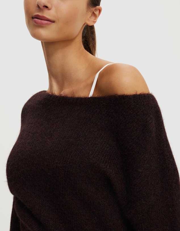 Cotton On Body - Fluffy Off The Shoulder Knit Jumper