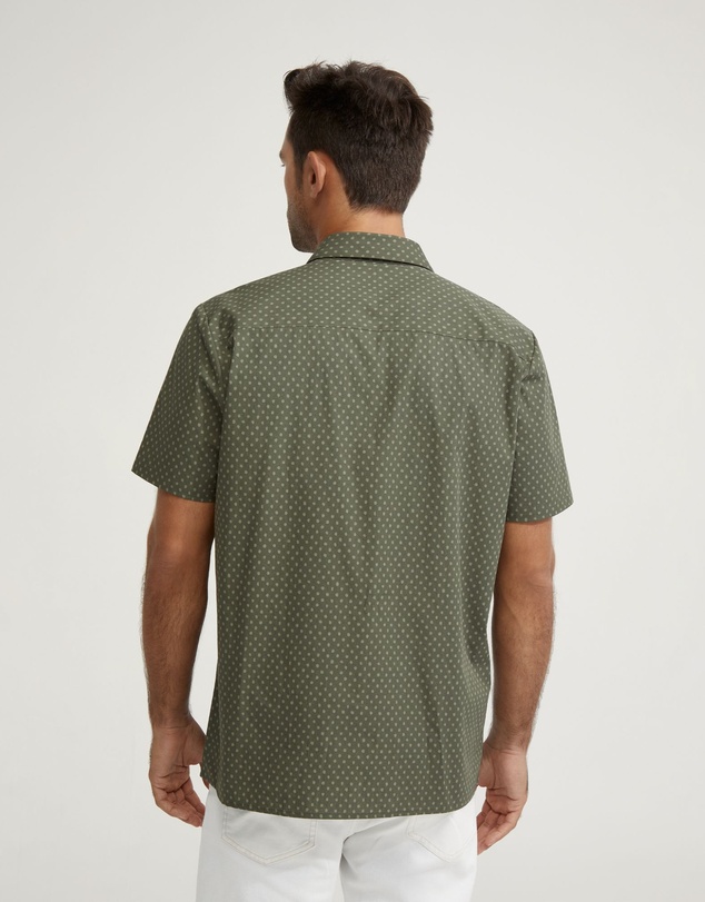 Oxford - Leyton Printed Short Sleeve Shirt