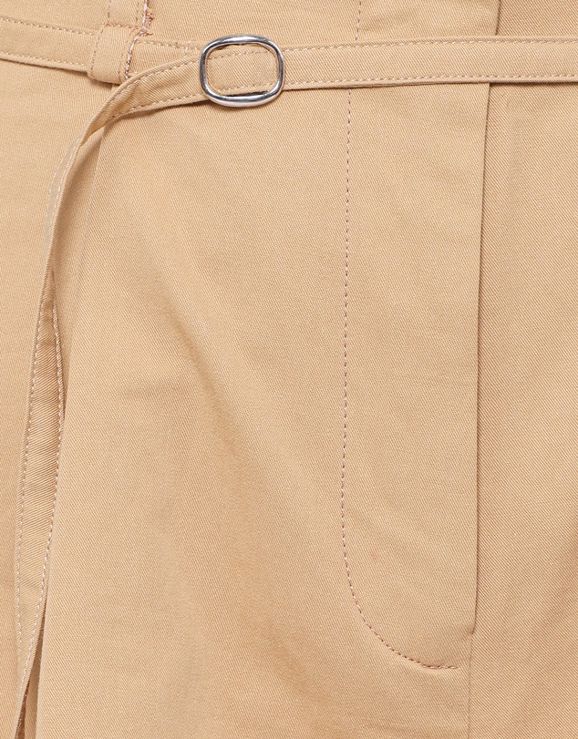Petal & Pup - Winona Pleated Front Tailored Long Short - Taupe