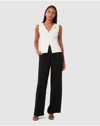 Forever New - Enya Elastic Wide Leg Pants