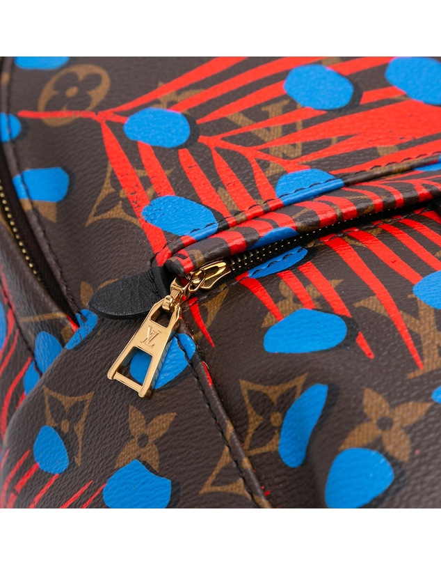 Pre-Loved by Azura Reborn - Pre-Loved louis vuitton Printed Leather Backpack with Top Handle and Adjustable Shoulder Straps