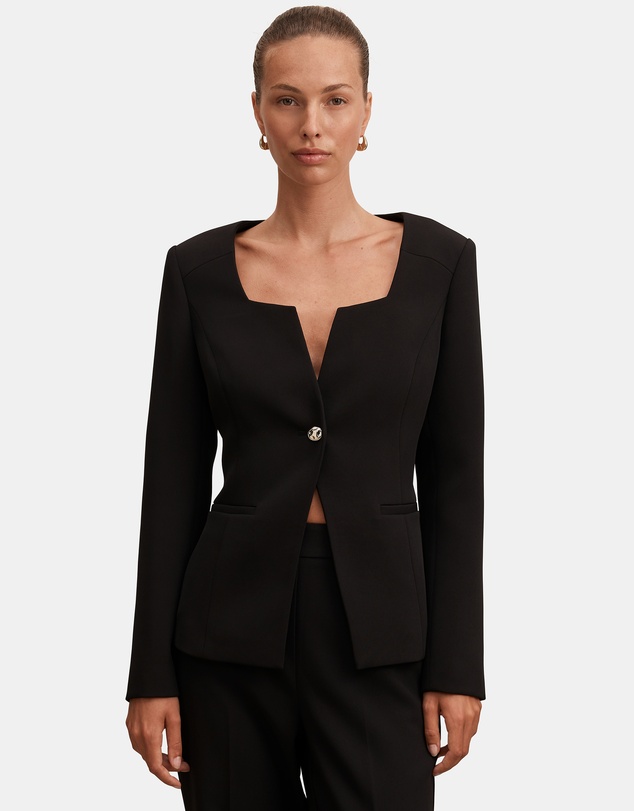 Forever New - Sloane Collarless Blazer