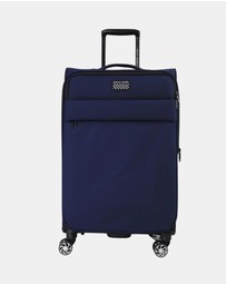 Pierre Cardin - Pierre Cardin 79cm Soft Water-Repellent Large Suitcase Spinner
