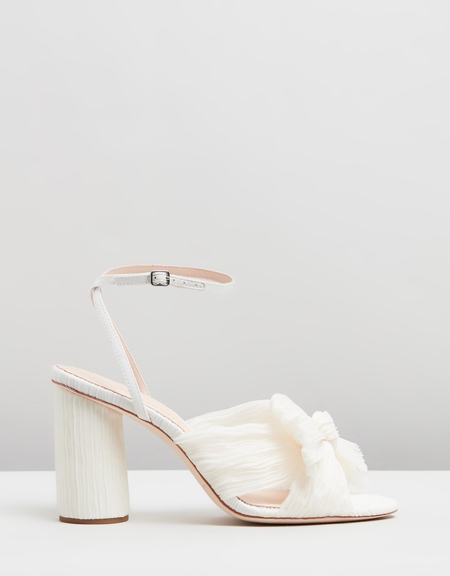 Loeffler Randall - Camellia Knot Mules with Ankle Strap