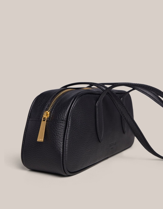 VESTIRSI - Vera Black Baguette Bag