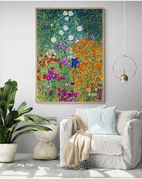 Inka Arthouse - Cottage Garden by Gustav Klimt 1905