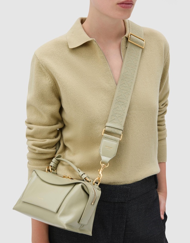 Oroton - Logo Crackle Bag Strap