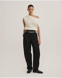 Witchery - Asymmetric Fluffy Top
