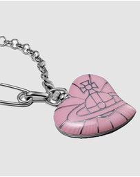 Vivienne Westwood - Vivienne Westwood Heart Pendant 32mm Pink Watch