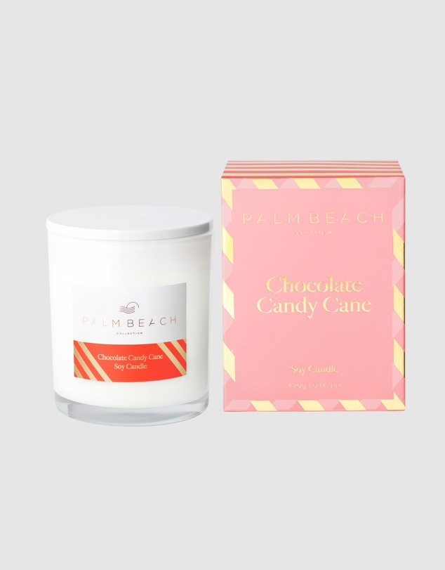 Palm Beach Collection - Chocolate Candy Cane 420g Scented Soy Candle