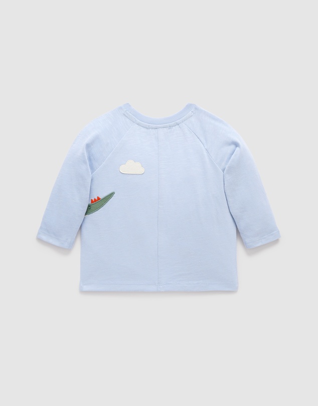 Purebaby - Flying Dragon Long Sleeve Tee -Kids-Babies