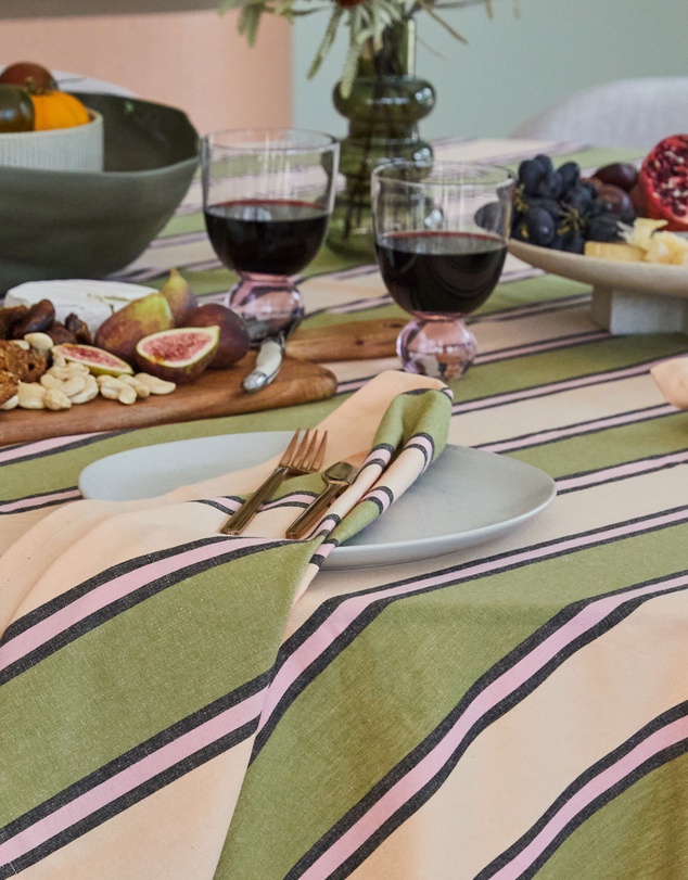 Mosey Me - Carnival Stripe Napkin Set