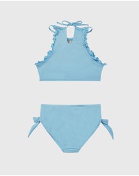 Aqua Blu Kids - Stepping Stones Halter Neck Bikini Set - Teens