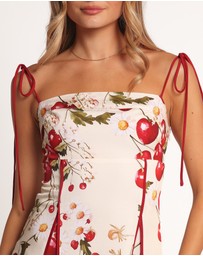 Petal & Pup - Josiana Mini Dress - Cherry Print