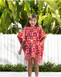Bambury - Flora Kids Poncho Poppy