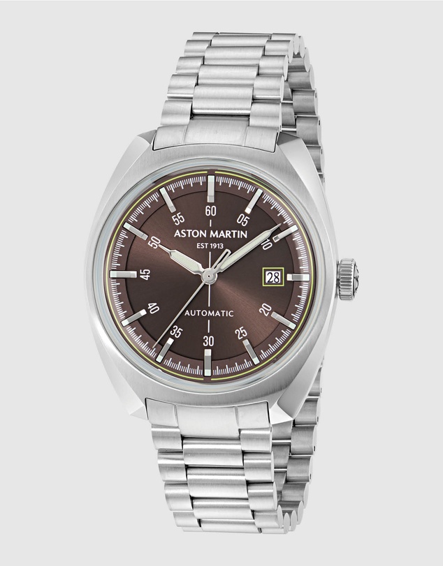 Aston Martin - TS2 Automatic Light Brown Stainless Steel Bracelet Watch