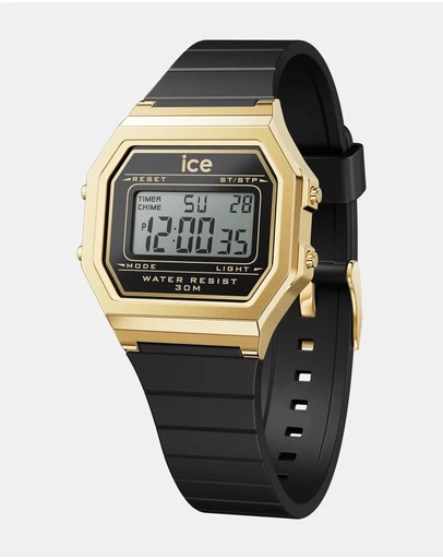 Ice-Watch - Digit Retro - Black gold
