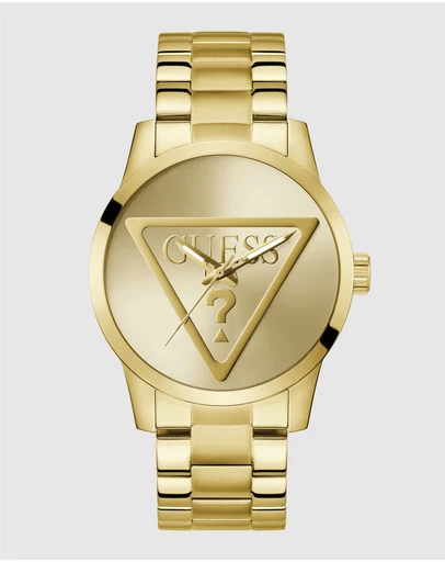 GUESS - Guess triangle 44mm Gold-Tone Analogue Men's Watch
