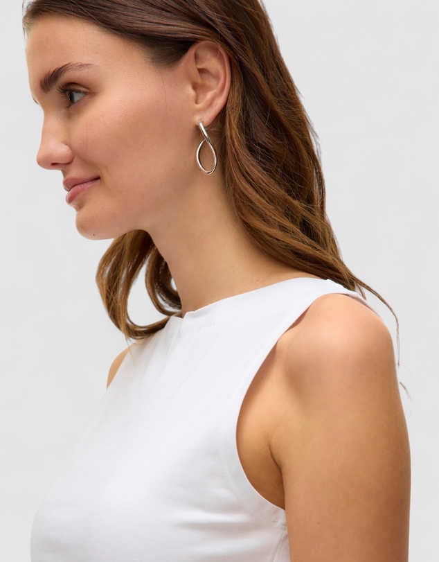 GUESS - Sleeveless Shirred Ciena Tank Top