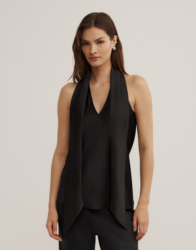 Witchery - V-neck Scarf Top