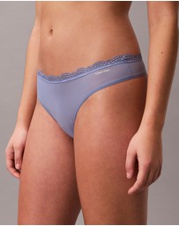 Calvin Klein - 3-Pack Micro Stretch With Lace Thongs