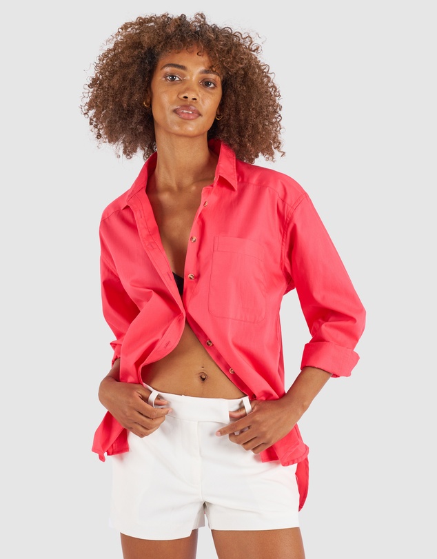 CAMIXA - Poppy Oversize Cotton Shirt