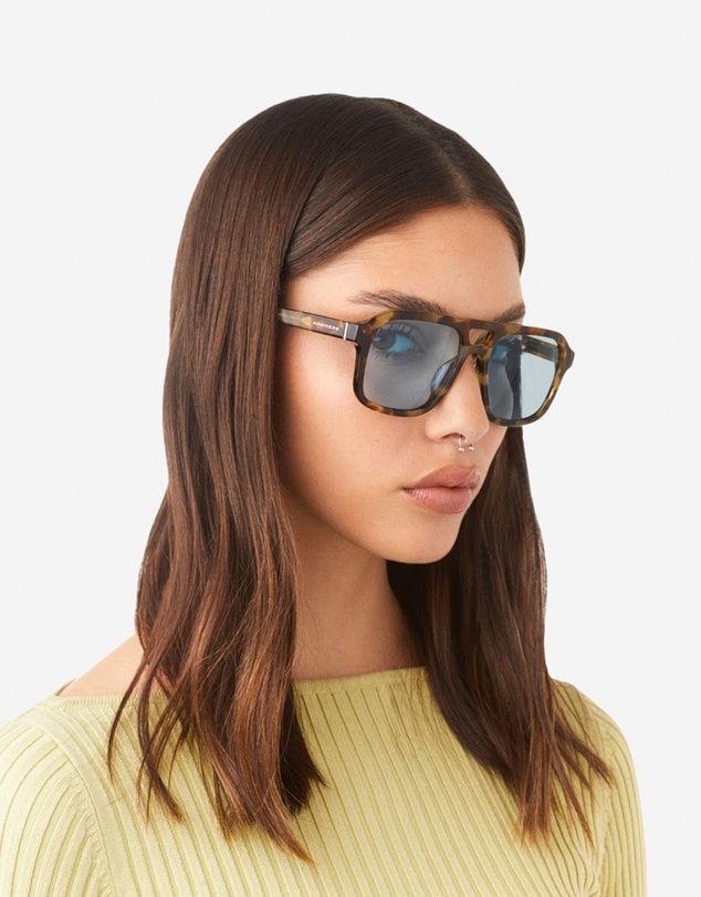 Hawkers Co - HAWKERS - Leaves Carpet Blue CROUPIER Sunglasses for Men and Women UV400