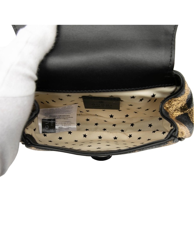 Pre-Loved by Azura Reborn - Pre-Loved Metallic Calfskin Belt Bag