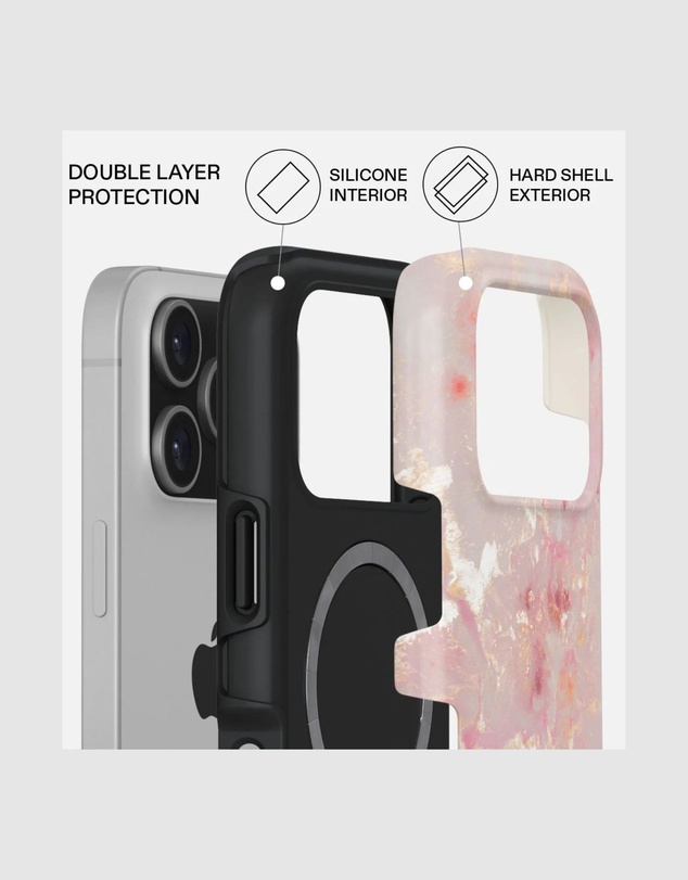 Burga - Burga iPhone 17 Pro Tough Magsafe Case Golden Coral