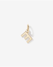 Michael Hill - Letter E Initial Pendant in 10kt Yellow Gold