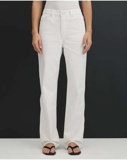 AERE - Aurelia Straight Leg Jeans