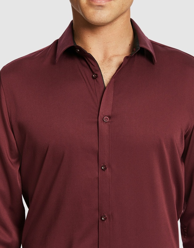 yd. - Heathcoat Slim Bamboo Shirt