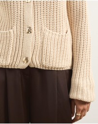 Atmos&Here - Gracie Chunky Button Through Cardigan