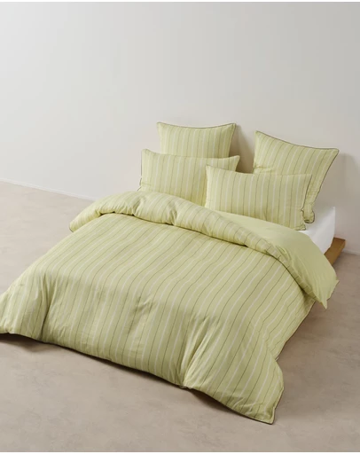 Linen House - Monday Stripe Quilt Cover Set