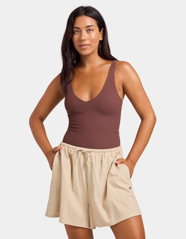 Roxy - Womens Lolani Elastic Waist Shorts