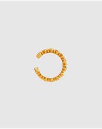 Najo - Lattice Yellow Gold Ear Cuff