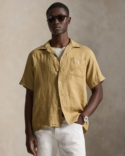Polo Ralph Lauren - Classic Fit Linen Camp Shirt