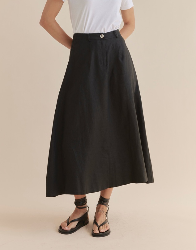 Amelius - Barossa Linen Skirt