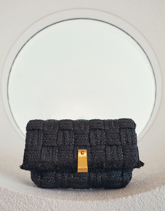 Oroton - Etta Medium Clutch Texture
