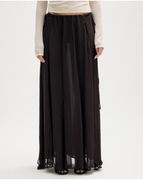 Minima Esenciales - Rory Panelled Maxi Skirt