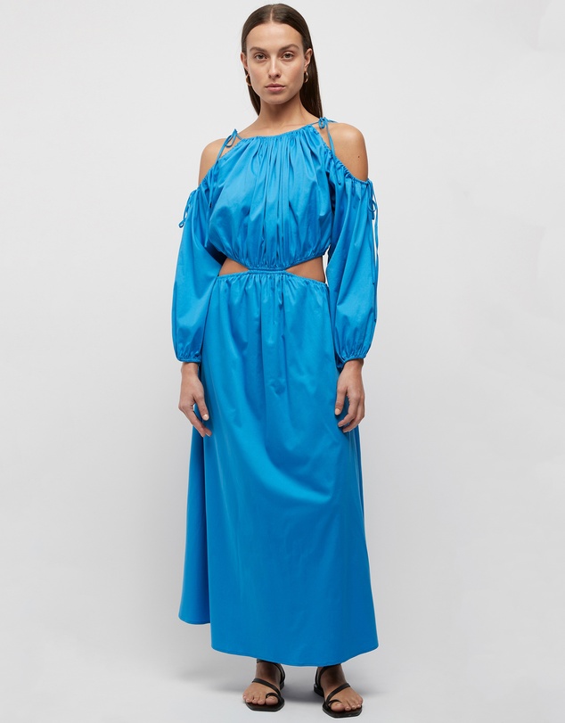 FRIEND of AUDREY - Yolanda Tie Cut Out Dress