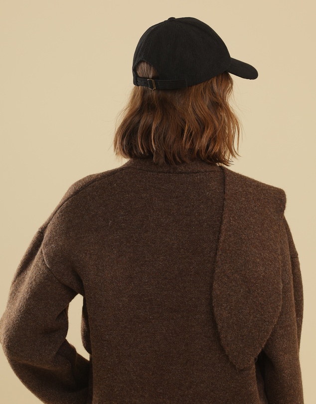 Morgan & Taylor - Corey Cord Cap in Black