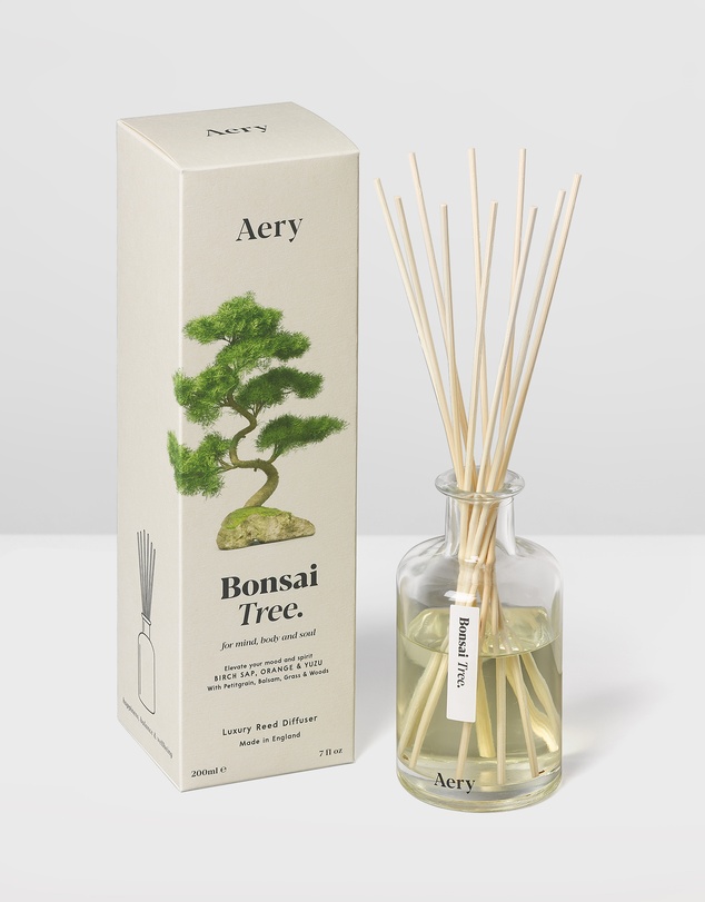 Aery Living - Botanical 200ml Reed Diffuser Bonsai Tree