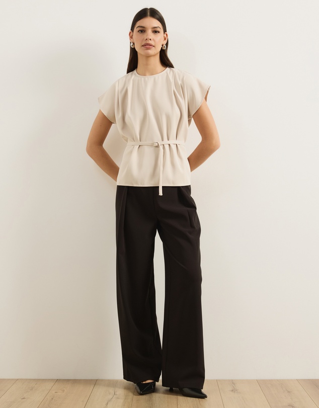 Atmos&Here - Freya Tailored Top With Belt