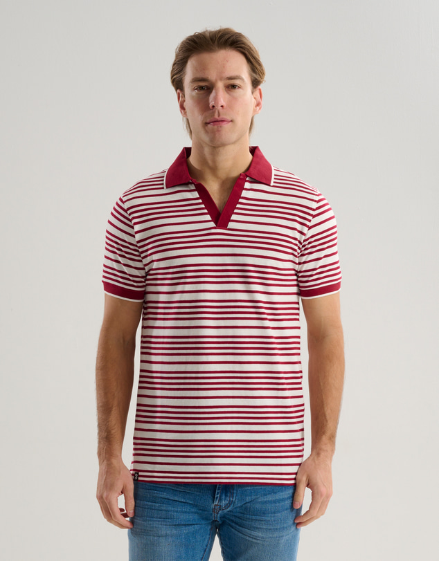 3 Wise Men - 3 Wise Men Pitsburg Polo Shirt - Paprika