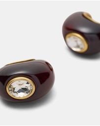 MIMCO - Destined Resin Hoop Earrings
